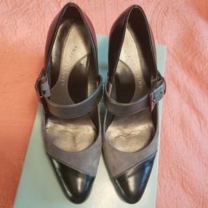 Gianni Bini Black and Gray Heels
